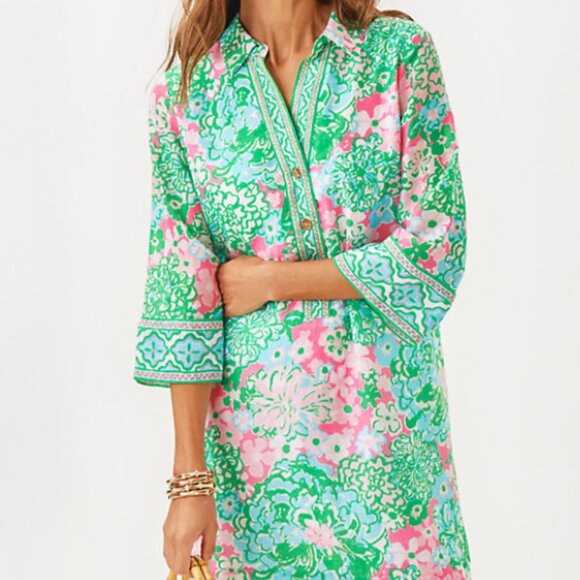 NWT Lilly Pulitzer Daphnie Tunic Dress Size 4 - Picture 1 of 7